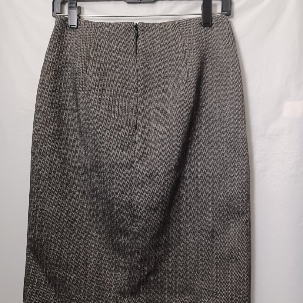 H&M SLIT FRONT PENCIL SKIRT SIZE 4 - Picture 10 of 14